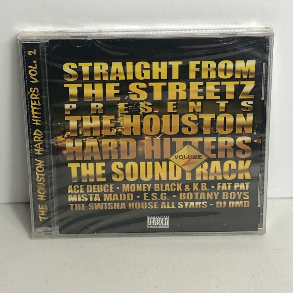 The Houston Hard Hitters The Soundtrack Volume 2 CD Money Black Ace Deuce New